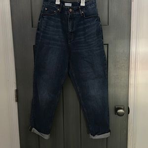 Ann Taylor Loft | boyfriend jeans, loose fit, rolled if you want to crop!
